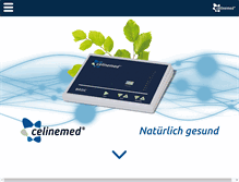 Tablet Screenshot of celinemed.de
